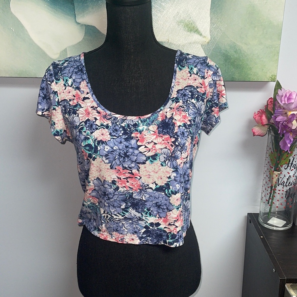 Floral Crop Top